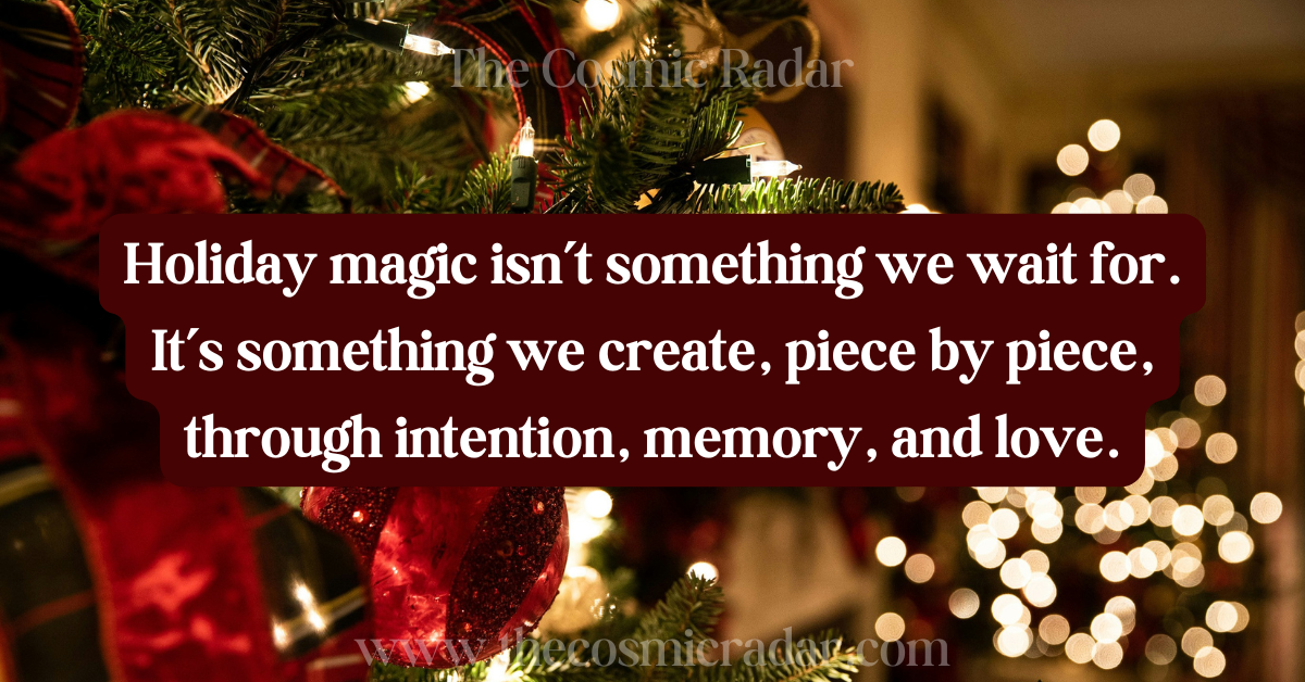 The Magic of Christmas: A Cosmic Perspective on Holiday Traditions